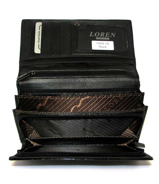 Гаманець жіночий Loren 72035-CB BLACK Гаманець жіночий Loren 72035-CB BLACK